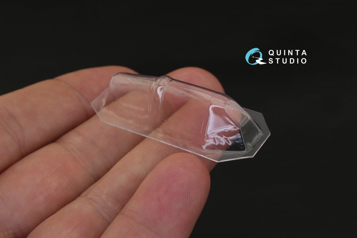 Quinta Studio QC48015 La-9/11 vacuformed clear canopy (for ARK kit) 1/48 – imagen 2