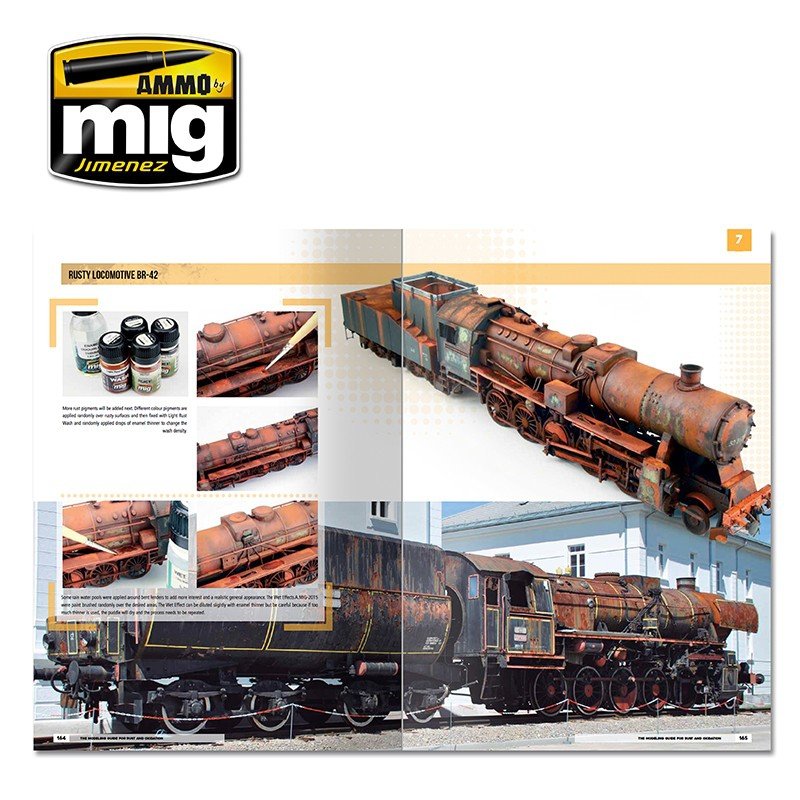 AMMO of Mig Jimenez 6098 THE MODELING GUIDE FOR RUST AND OXIDATION (English) – imagen 3