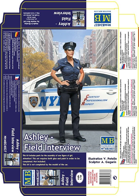 Master Box 24027 Dangerous Curves Series. Ashley - Field Interview 1/24 – imagen 3