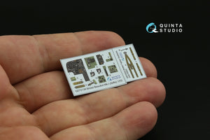 Quinta Studio QD72138 Bristol Beaufort Mk.I 3D-Printed coloured Interior on decal paper (Airfix) 1/72 – imagen 8