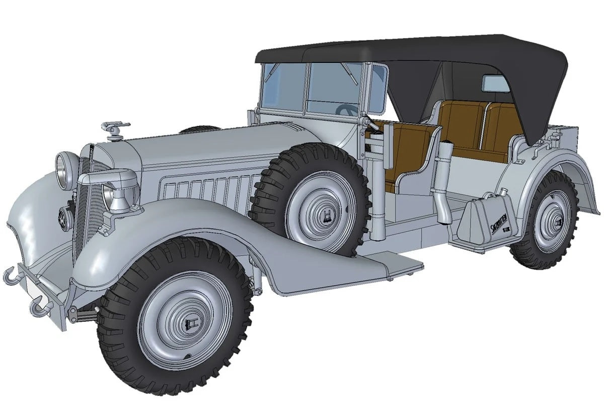 Roden 825 Horch V8 Type 830R 1/35 – Bild 2