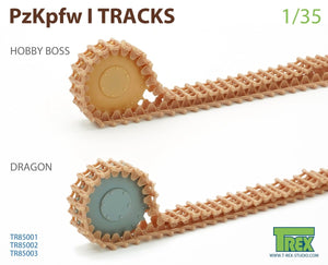 T-Rex Studio TR85003 PzKpfw I Tracks Late Type w/Cleats for Ausf.A/B 1/35 – imagen 3