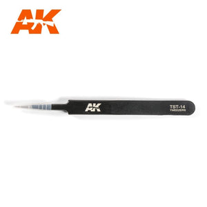 Pince à épiler droite de précision AK Interactive AK9008 – image 2