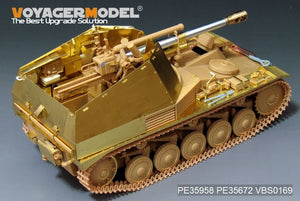 Voyager Model PE35958 WWII German self-propelled howitzer Wespe basic For TAMIYA 35200/35358 1/35 – immagine 6