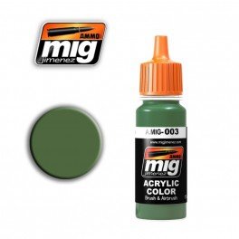 MUNITIONS de Mig Jimenez 0004 RAL 6011 B RESEDAGRUN