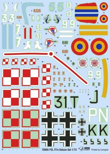 Arma Hobby 70005 PZL P.7a - Coffret Deluxe 1/72  – image 3