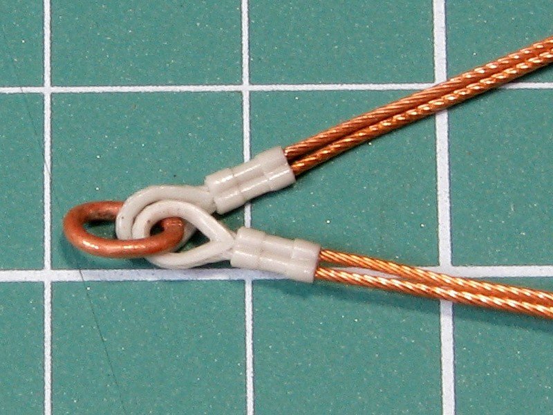 Eureka XXL ER-3546 Towing cable for Mark IV for WWII British Tanks and SPGs 1/35 – zdjęcie 8