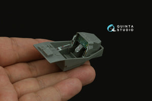 Quinta Studio QD48479 F-35A 3D-Printed &amp;amp; coloured Interior on decal paper (Kitty Hawk/Zimi Model) 1/48 – imagen 9