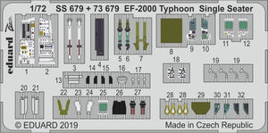 Eduard SS679 EF-2000 Typhoon Monoplace REVELL 1/72