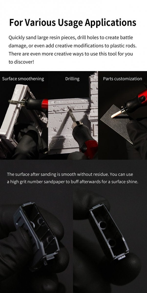 DSPIAE ES-P Portable Electric Sharpening Pen / Elektryczny zestaw do grawerowania – imagen 4