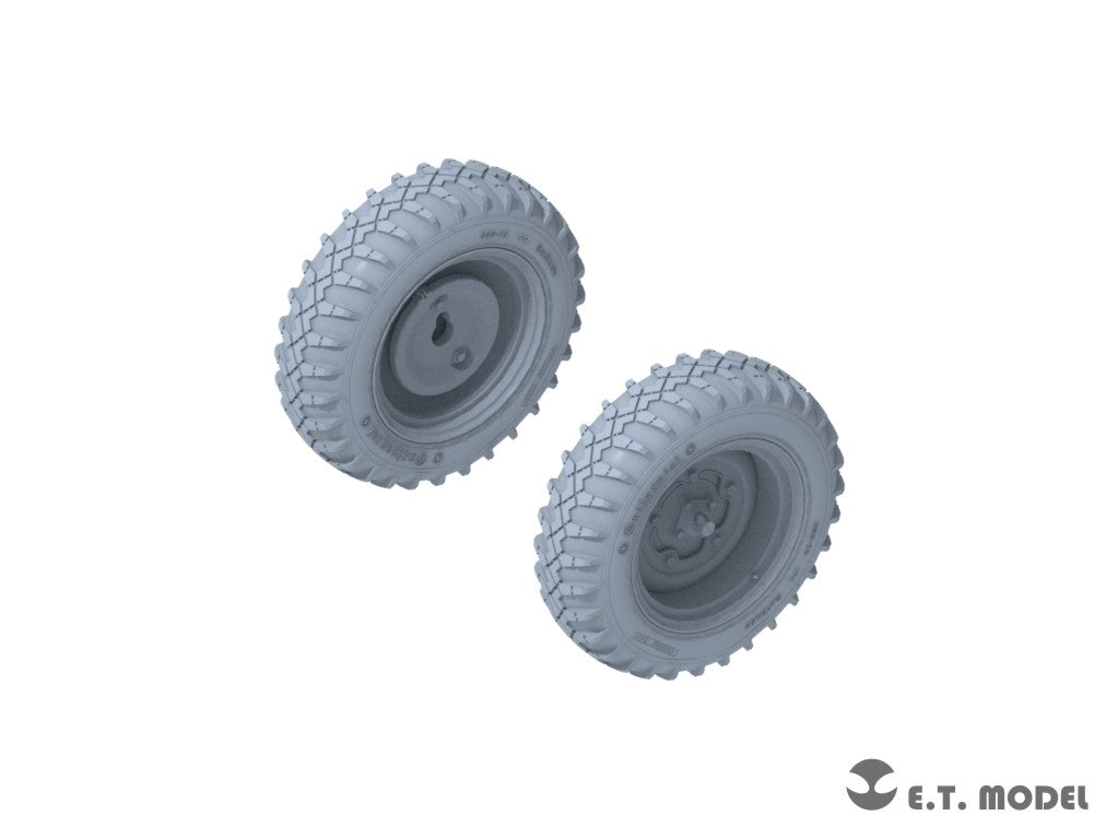 E.T. Model P35-136 WWII German Schwimmwagen Type166 Sagged wheels Wide For TAMIYA Kit 1/35 – Bild 4