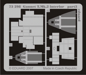Eduard 73298 Gannet T. Mk.2 interior 1/72 TRUMPETER – immagine 3