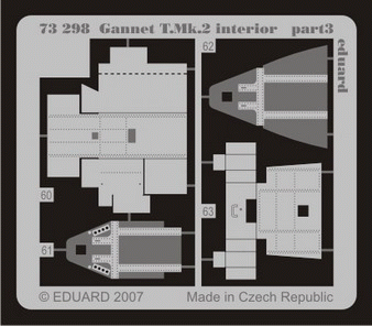 Eduard 73298 Gannet T. Mk.2 interior 1/72 TRUMPETER – immagine 3