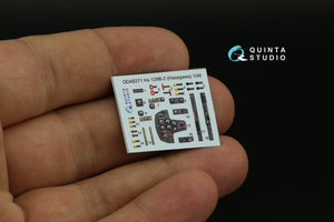 Quinta Studio QD48271 Hs 129B-2 3D-Printed &amp;amp; coloured Interior on decal paper (Hasegawa) 1/48 – imagen 10