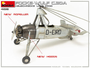 MiniArt 41018 FOCKE-WULF FW C.30A HEUSCHRECKE. PROD TARDIVE 1/35 – image 3