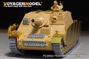 Maquette Voyager PE35922 Sturmpanzer IV Brummbar allemand de la Seconde Guerre mondiale, version de base, pour Tamiya 35353, échelle 1/35  – image 15