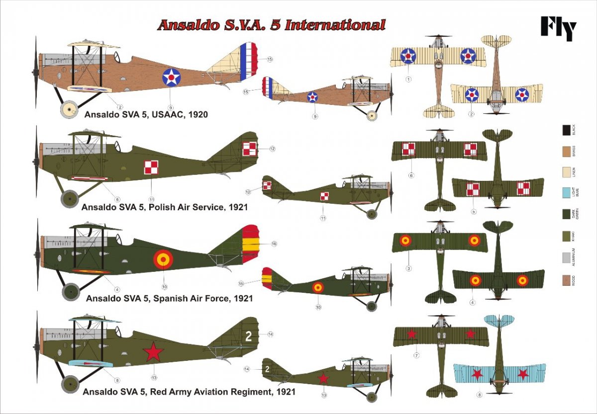 Fly 48018 Ansaldo S.V.A.5 International 1/48 – Bild 4