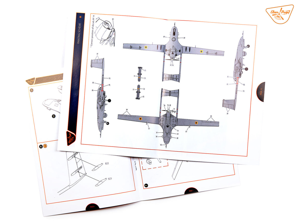 Clear Prop! CP72033 TB.2 UAV Ukrainian Air Force 1/72 – imagen 20