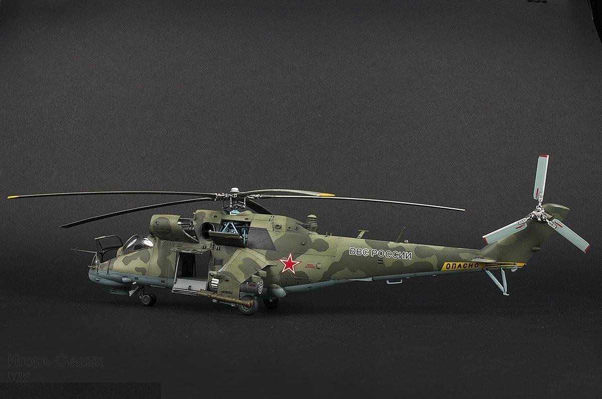 Zvezda 7315 MI-24P HIND SOVIET ATTACK HELICOPTER 1/72 – imagen 6