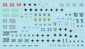 Star Decals 72-A1026 German tanks in Italy # 6. Sturmgeschutz. 1/72 – imagen 3