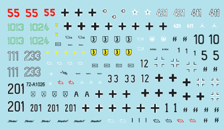 Star Decals 72-A1026 German tanks in Italy # 6. Sturmgeschutz. 1/72 – imagen 3