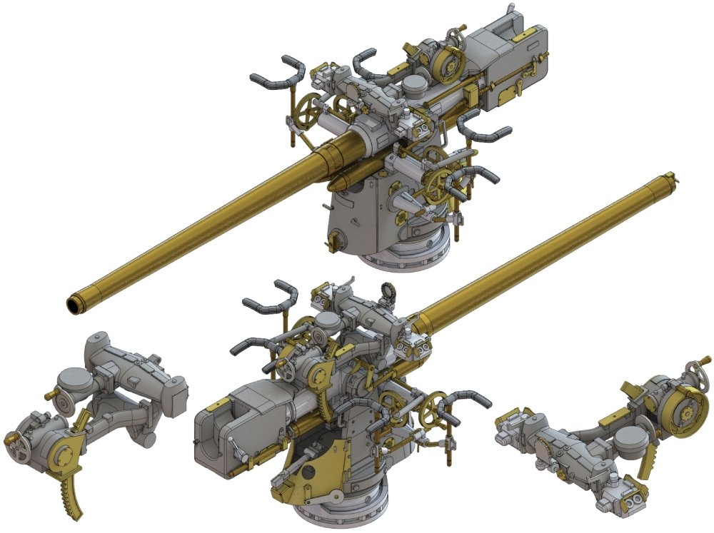 Pontos 48001F1 U-Boot Type VII C Detail up set 1/48 – imagen 18