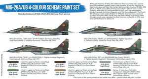 Hataka HTK-BS105 MiG-29A/UB 4-colour scheme paint set (6x17ml) – zdjęcie 3