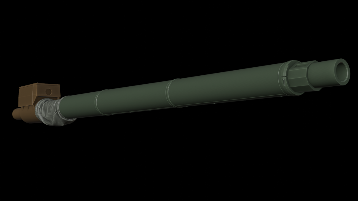 Panzer Art GB35-161 GIAT CCN120-26 Gun barrel for MBT “Leclerc” 1/35 – imagen 2