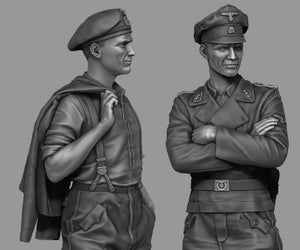 Panzer Art FI35-143 Waffen-SS tank officers set 1/35 – imagen 2