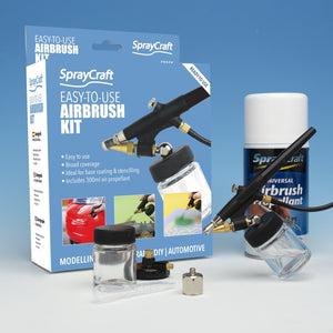 Kit aérographe SprayCraft SP15K facile à utiliser 0,8 mm