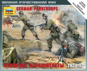 Zvezda 6136 German IIWW Fallschirmjager 1/72