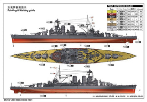 I Love Kit 65703 HMS Hood 1941 Top Grade 1/700 – zdjęcie 3