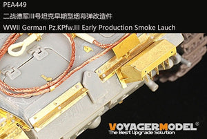 Maquette Voyager PEA449 Lance-fumigènes (GP) pour char allemand Pz.KPfw.III de la Seconde Guerre mondiale (première production) au 1/35 – image 2