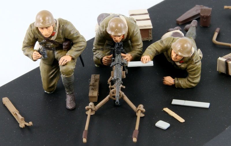 Pit-Road G39 IJA Type 92 Heavy Machine Gun with Figure 1/35 – imagen 5