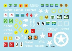 Star Decals 35-C1331 British Armoured Cars # 3. Dingo Scout Car. From BEF to VE-Day. 1/35 – imagen 2
