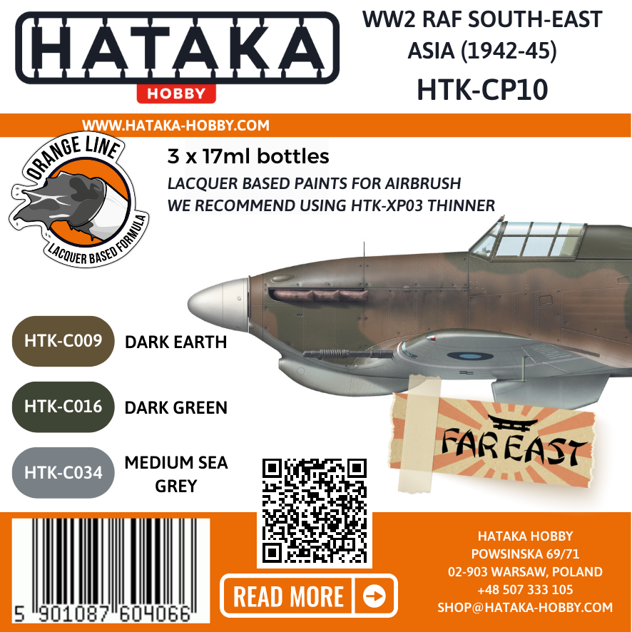 Hataka Hobby HTK-CP10 WW2 RAF South-East Asia (1942-45) – imagen 2