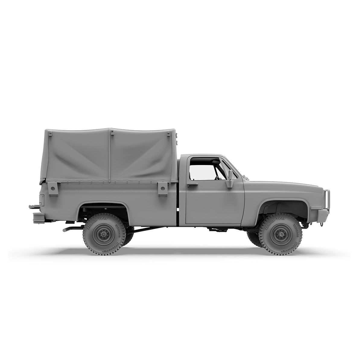 AK Interactive AK35031 M1008 TROOP CARRIER WITH TARP 1/35 – imagen 3
