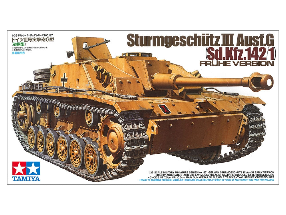 Tamiya 35197 German Sturmgeschtz III Ausf.G Early Version 1/35 – immagine 2