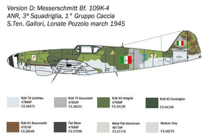 Italeri 2805 Bf 109 K-4 1/48 – imagen 9