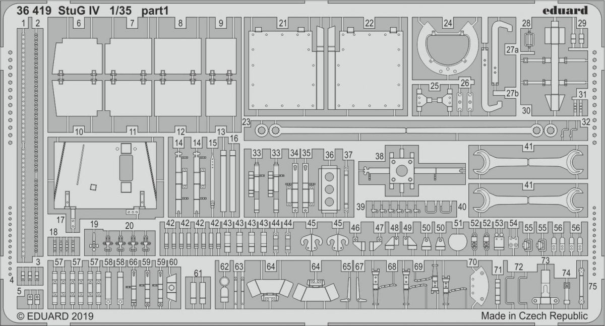 Eduard BIG3596 StuG IV 1/35 ACADEMY – immagine 6
