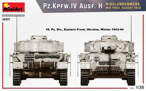 MiniArt 35337 Pz.Kpfw.IV Ausf. H NIBELUNGENWERK. MID PROD. AUGUST 1943 1/35 – zdjęcie 6