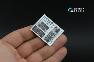Intérieur imprimé en 3D et coloré pour UH-1B (Trumpeter) de Quinta Studio QDS-35158 (petite version) à l&amp;#39;échelle 1/35 – image 10