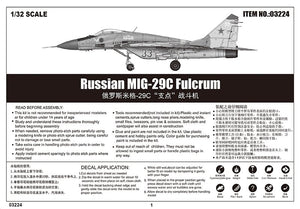 Trumpeter 03224 Mikoyan MIG-29C Fulcrum russe au 1/32 – image 16