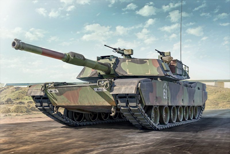 Italeri 6596 M1A1 Abrams 1/35 – imagen 2