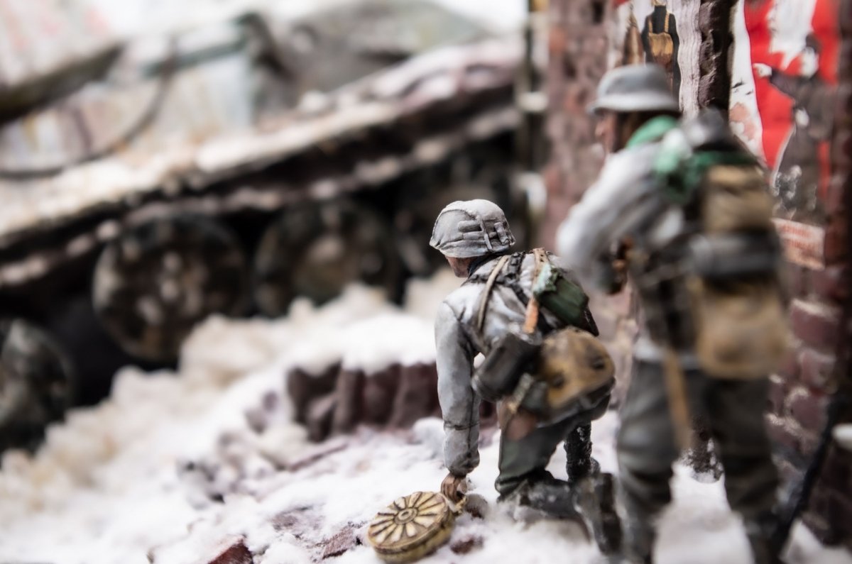 RT-Diorama 35302 Diorama-Base: &amp;quot;Wintergewitter&amp;quot; Operation Winter Storm 1/35 – imagen 7