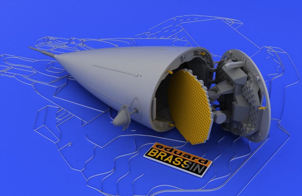 Eduard 648033 F-16 radar late 1/48 (Tamiya) – imagen 3