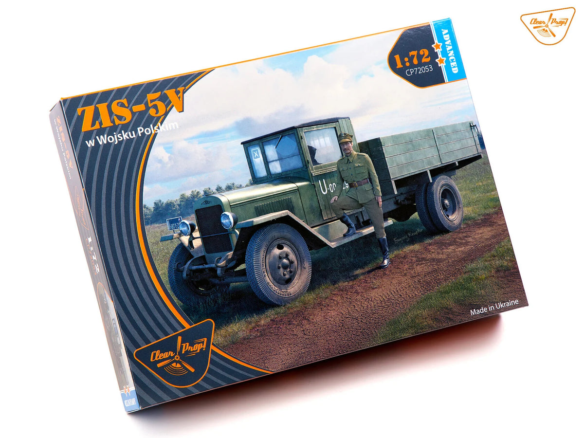 Clear Prop! CP72053 Soviet ZiS-5V - &amp;#39;W Wojsku Polskim&amp;#39; (Advanced Kit) 1/72 – immagine 2