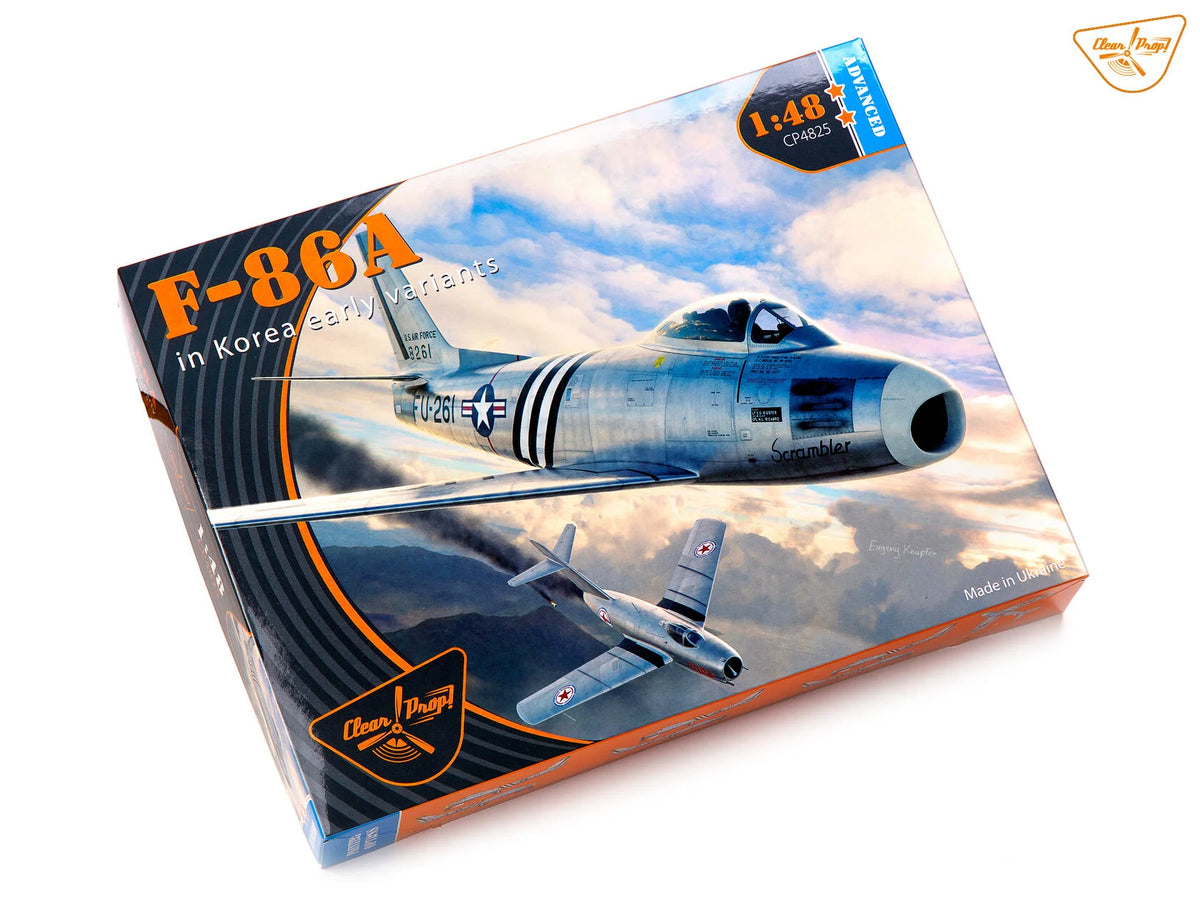Clear Prop! CP4825 North American F-86 A Sabre in Korea Early Variants (Advanced Kit) 1/48 – immagine 2