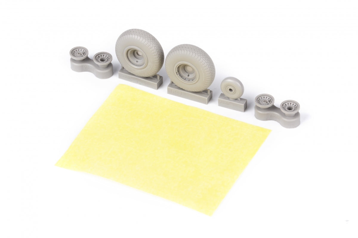 Eduard 6481027 B-17F wheels rhomboid tread EDUARD 1/48 – Bild 2