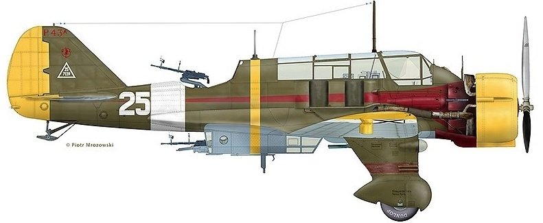 Mirage Hobby 481404 PZL.43 A &amp;#39;CHAYKA&amp;#39; Bulgarian Air Force 1941-1944 1/48 – image 3